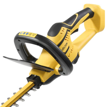เครื่องตัดแต่งพุ่มไม้ไร้สาย (พร้อมแบตเตอรี่) DELTON รุ่น MKT-520T TURBO FORCE 20V 12AH_3